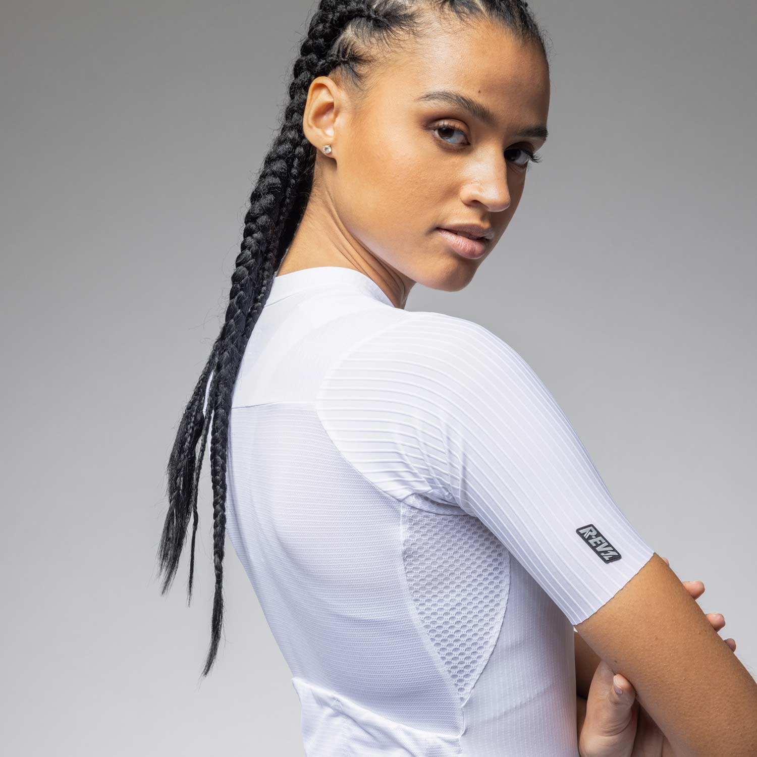 Ale Clothing Sprinter 2.0 R-EV1 Womens Short Sleeved Jersey - XS - White R-EV1