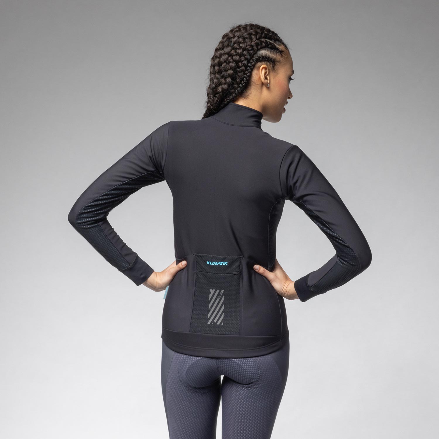 Ale Clothing K-Tornado Klimatik Womens Jacket - M - Black Klimatik
