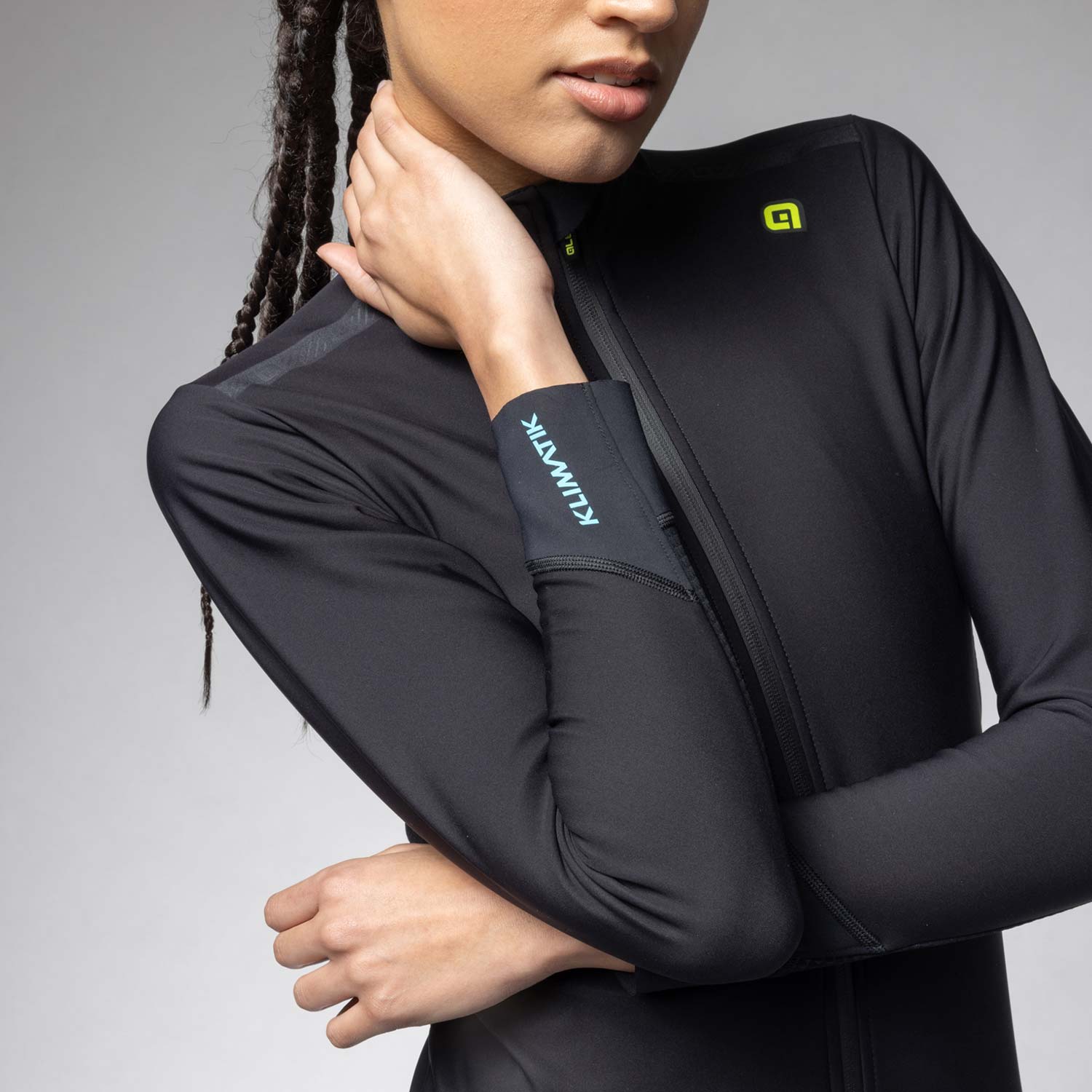 Ale Clothing K-Tornado Klimatik Womens Jacket - M - Black Klimatik