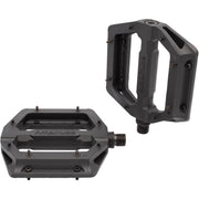 Amplitude G100 Flat Pedal with replaceable pins; black