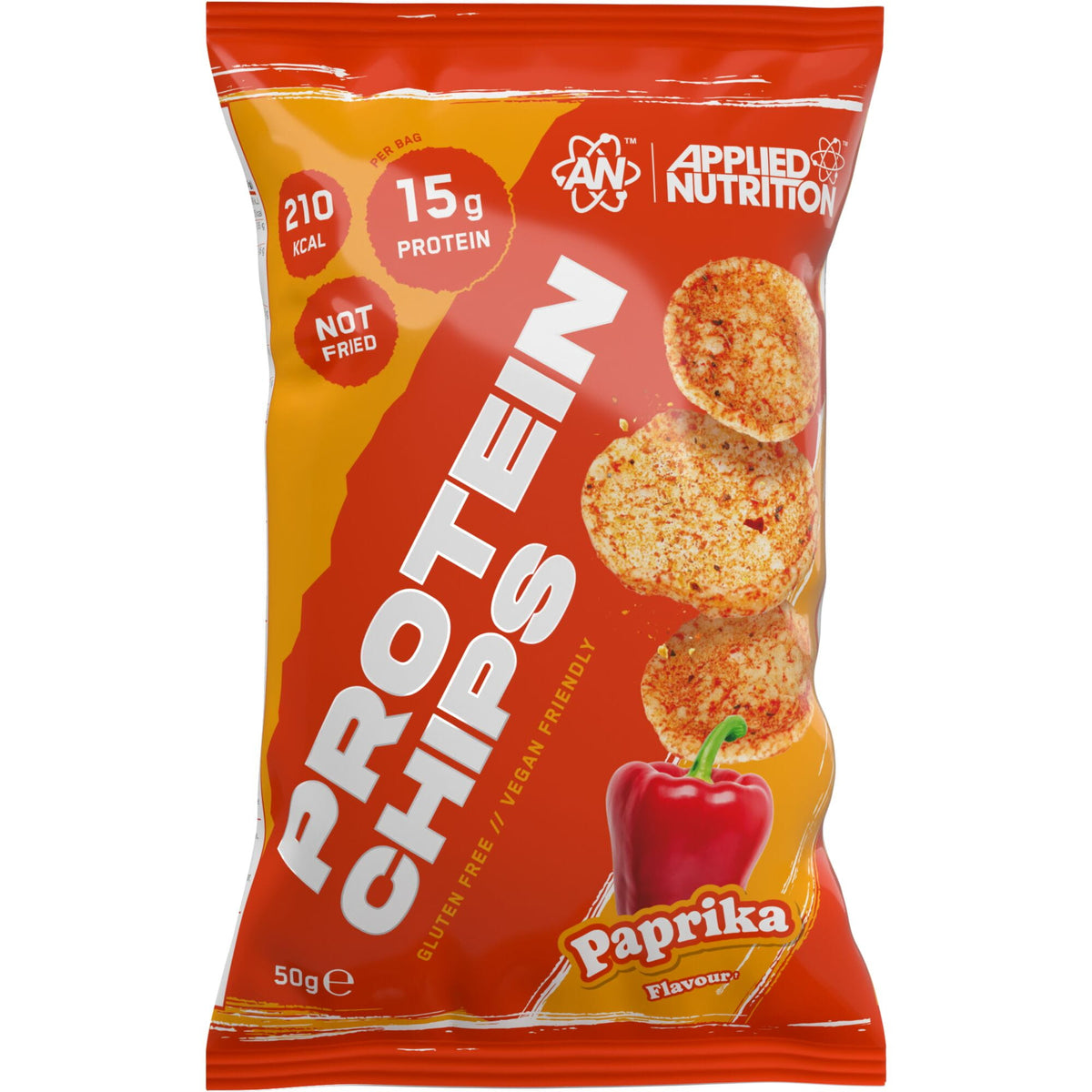 Applied Nutrition Protein Chips - Paprika - 50g x Box of 7