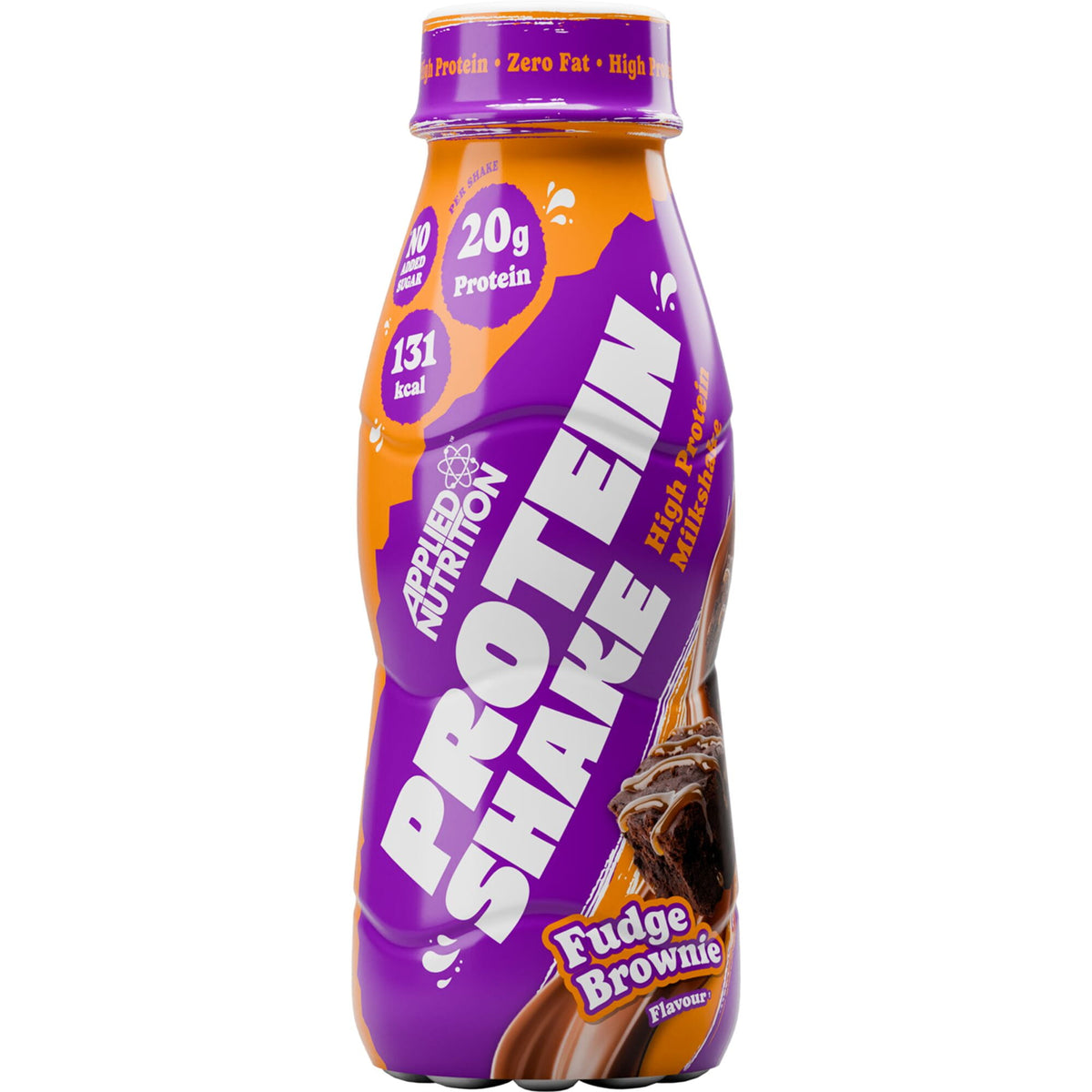 Applied Nutrition High Protein Shake Drink - Fudge Brownie - 330ml x Box of 8