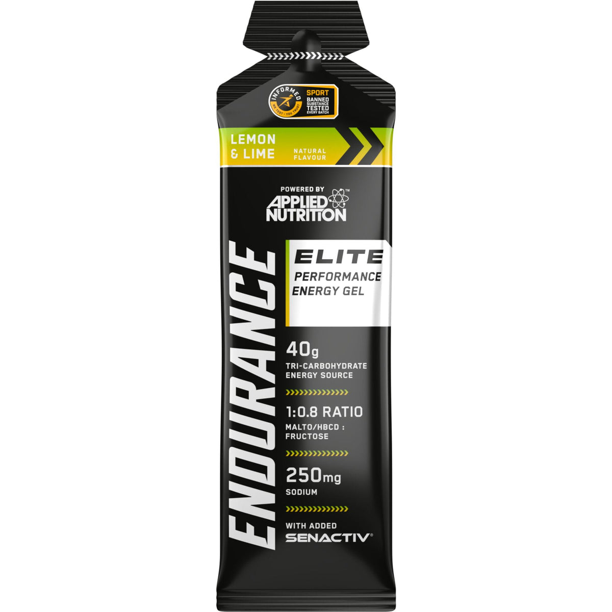 Applied Nutrition Endurance Elite Performance Gel - Lemon and Lime - 60ml x Box 20
