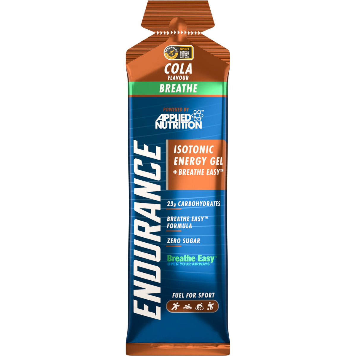 Applied Nutrition Endurance Breathe Isotonic Gel - Cola - 60ml x Box 20