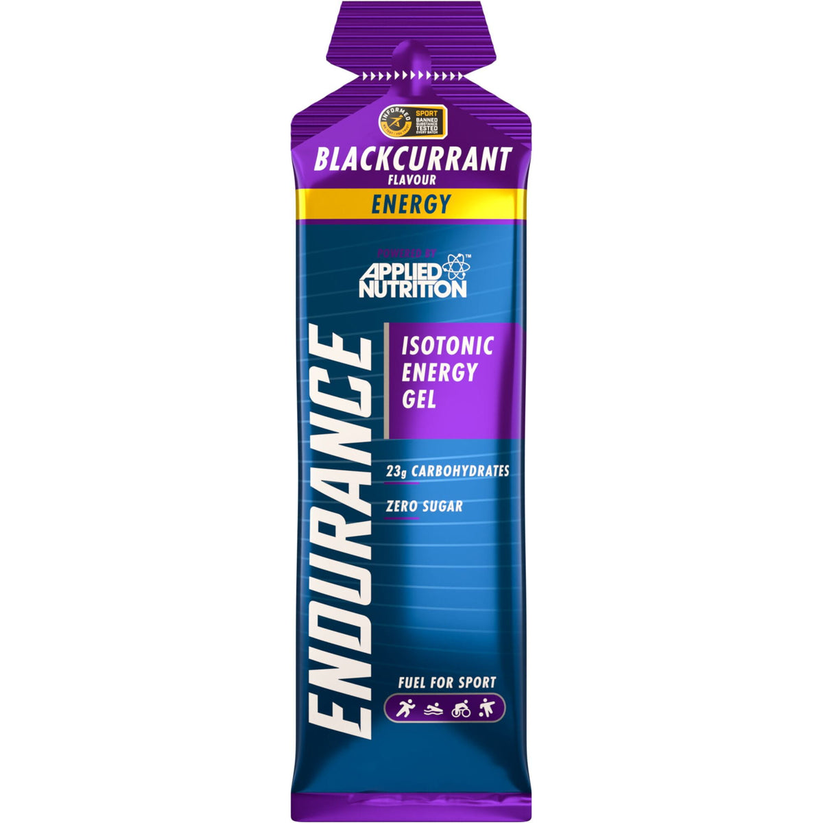 Applied Nutrition Endurance Isotonic Energy Gel - Blackcurrant - 60ml x Box 20