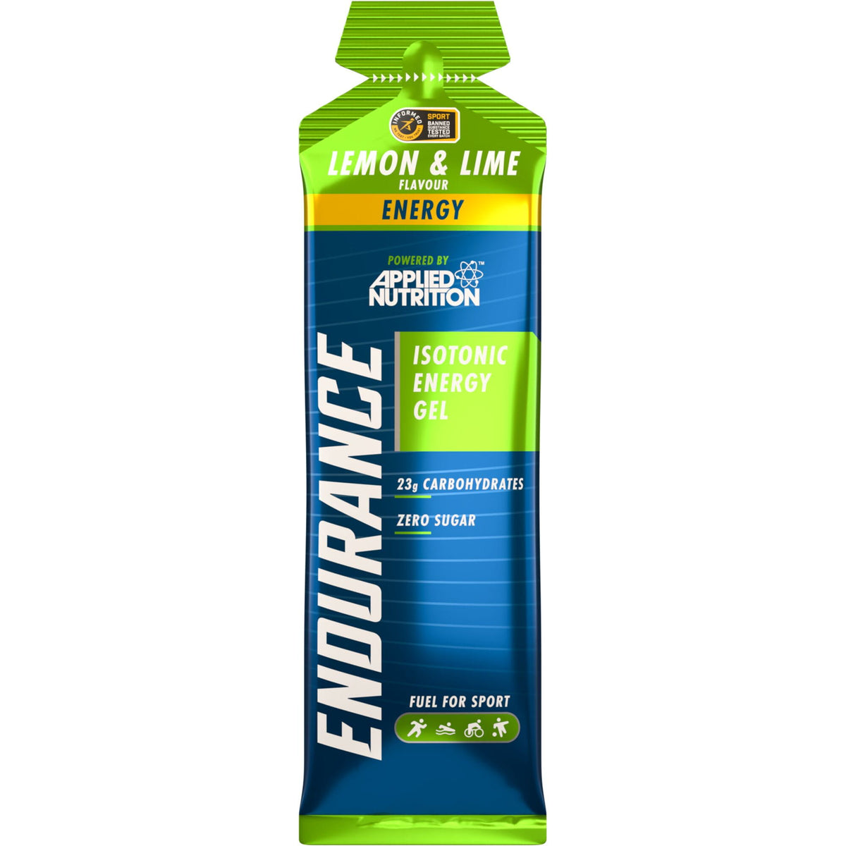 Applied Nutrition Endurance Isotonic Energy Gel - Lemon and Lime - 60ml x Box 20
