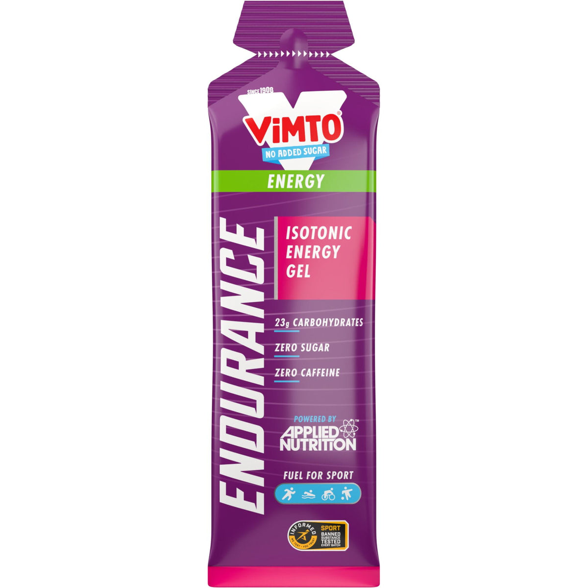 Applied Nutrition Endurance Isotonic Energy Gel - Vimto - 60ml x Box 20