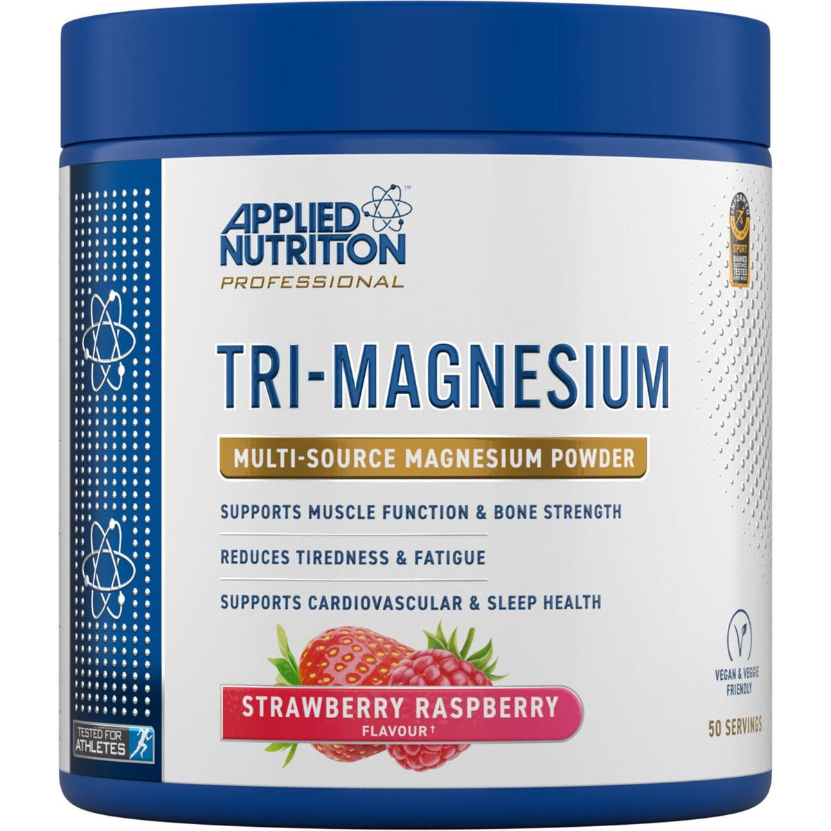 Applied Nutrition Tri-Magnesium Powder - Strawberry Raspberry - 200g