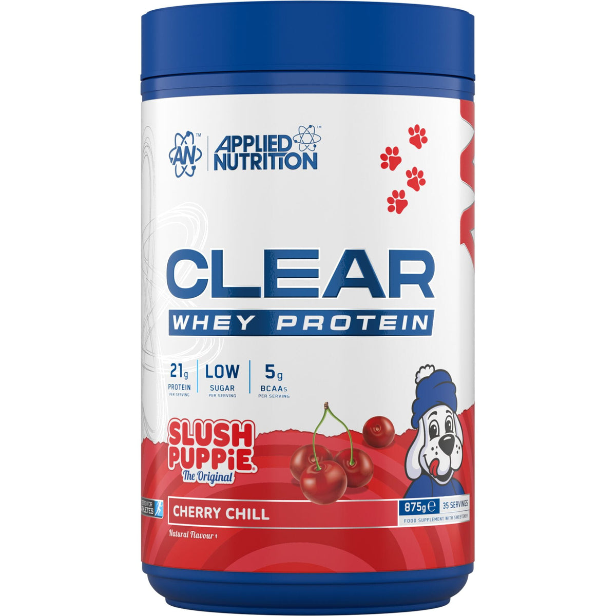 Applied Nutrition Clear Whey Protein Powder - Slush Puppie Cherry Chill - 875g