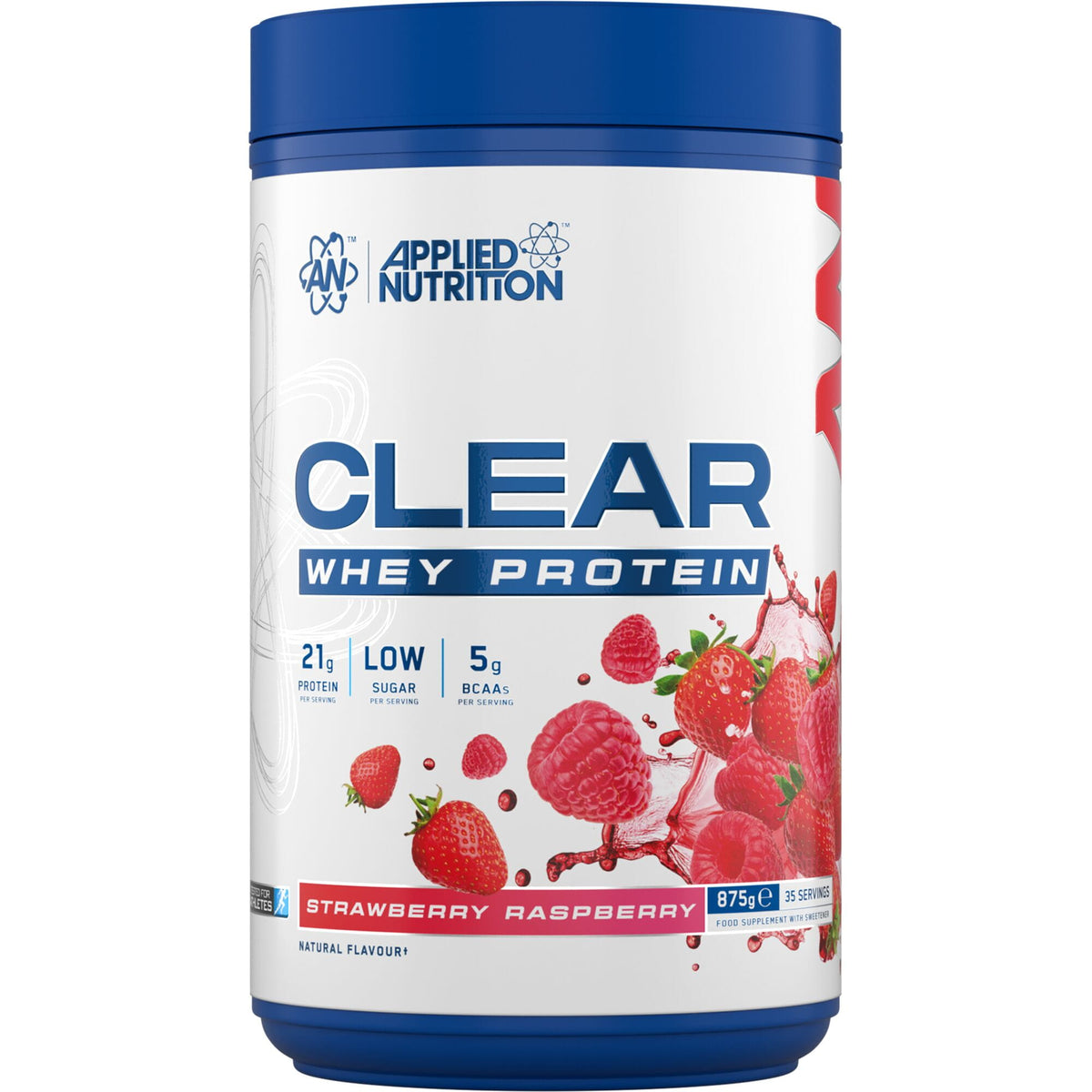 Applied Nutrition Clear Whey Protein Powder - Strawberry and Raspberry - 875g