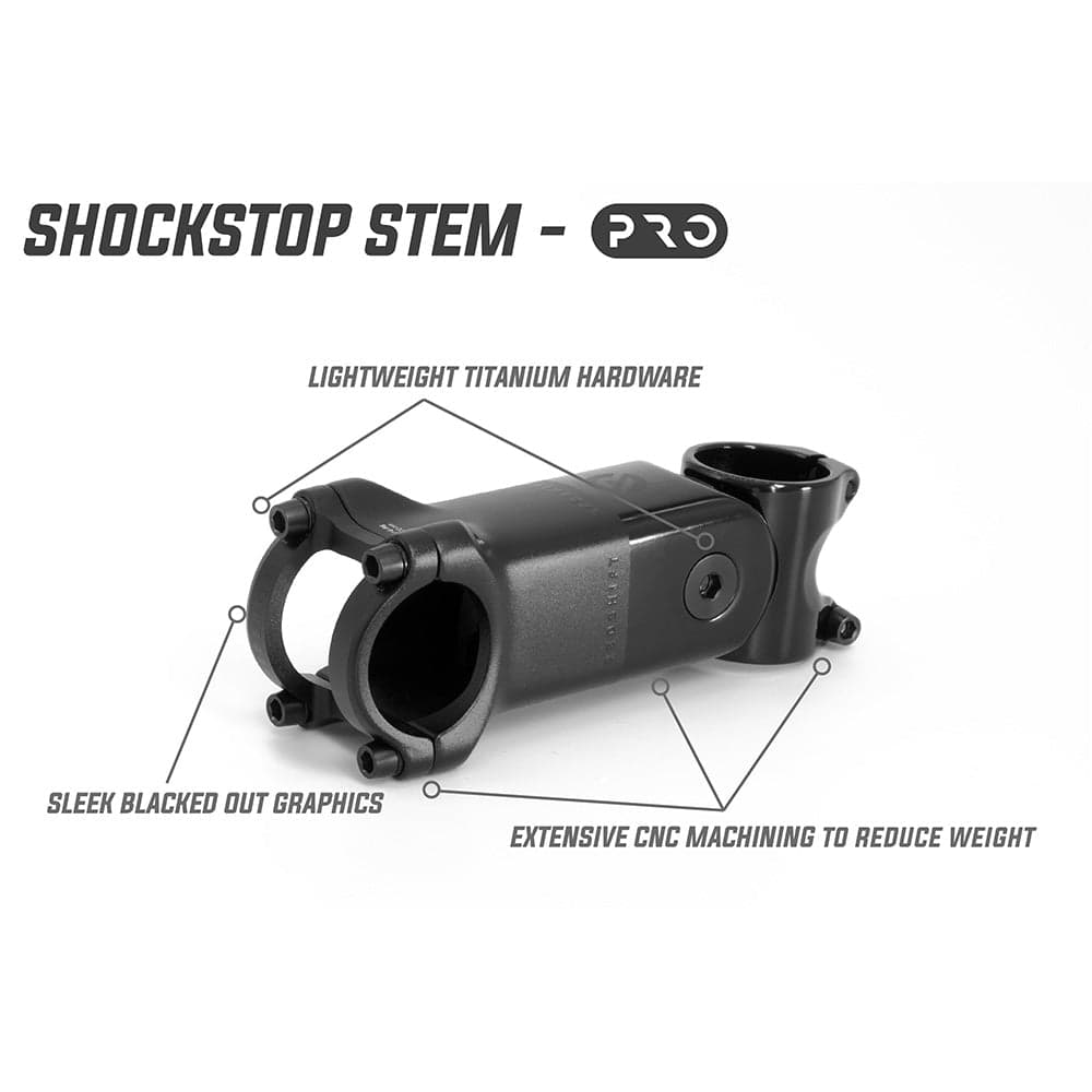Redshift Sports ShockStop PRO Stem Black 90mm