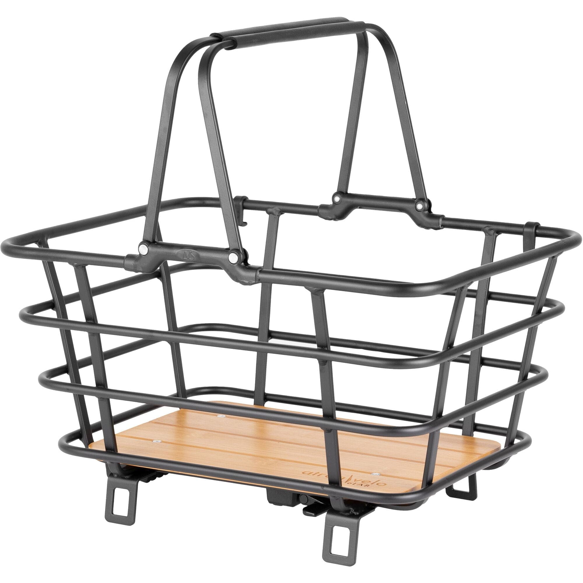 AtranVelo EPIC SHOPPER AVS Basket, Bamboo Base, 23 Litre