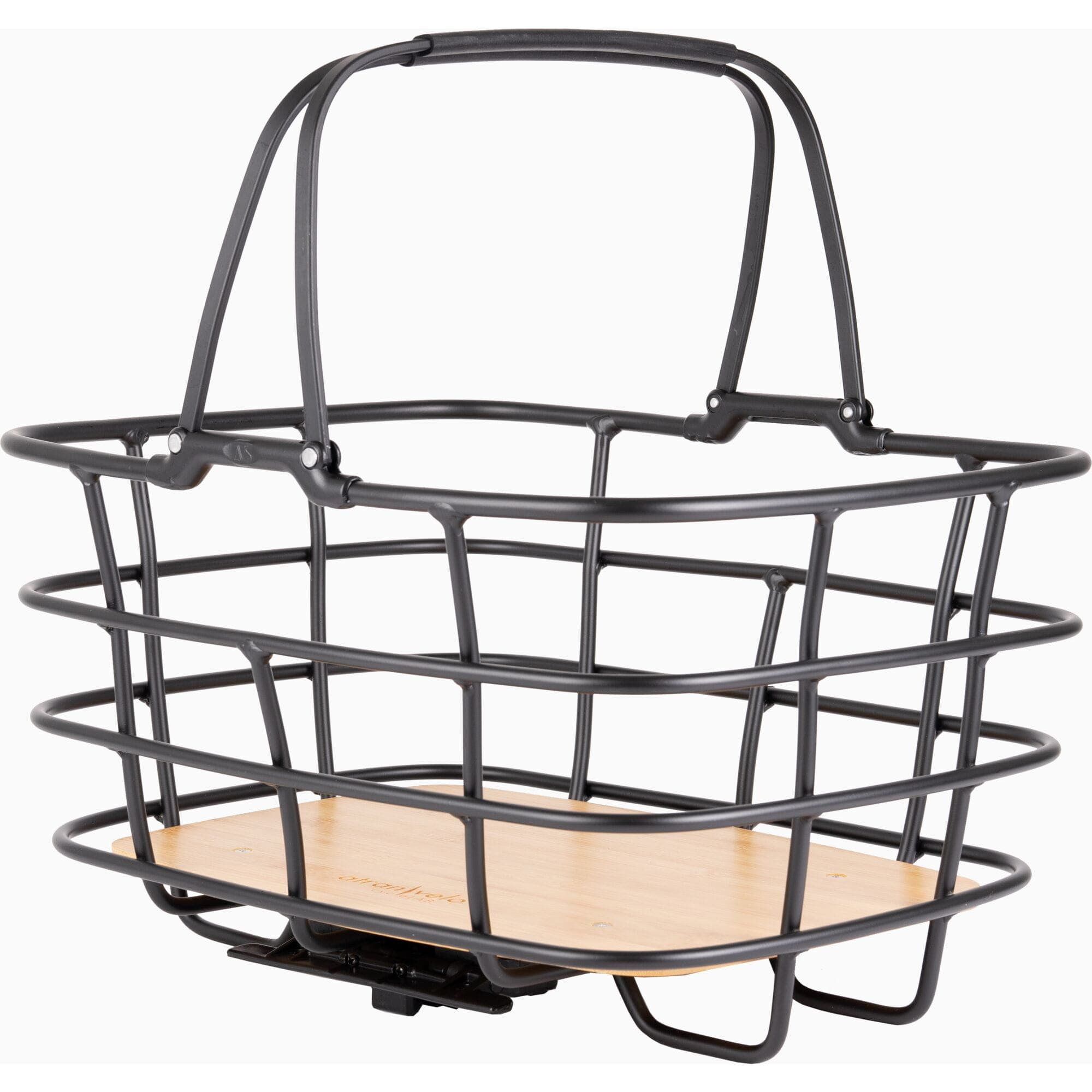 AtranVelo DUO LARGE AVS Basket, Bamboo Base, 27 Litre