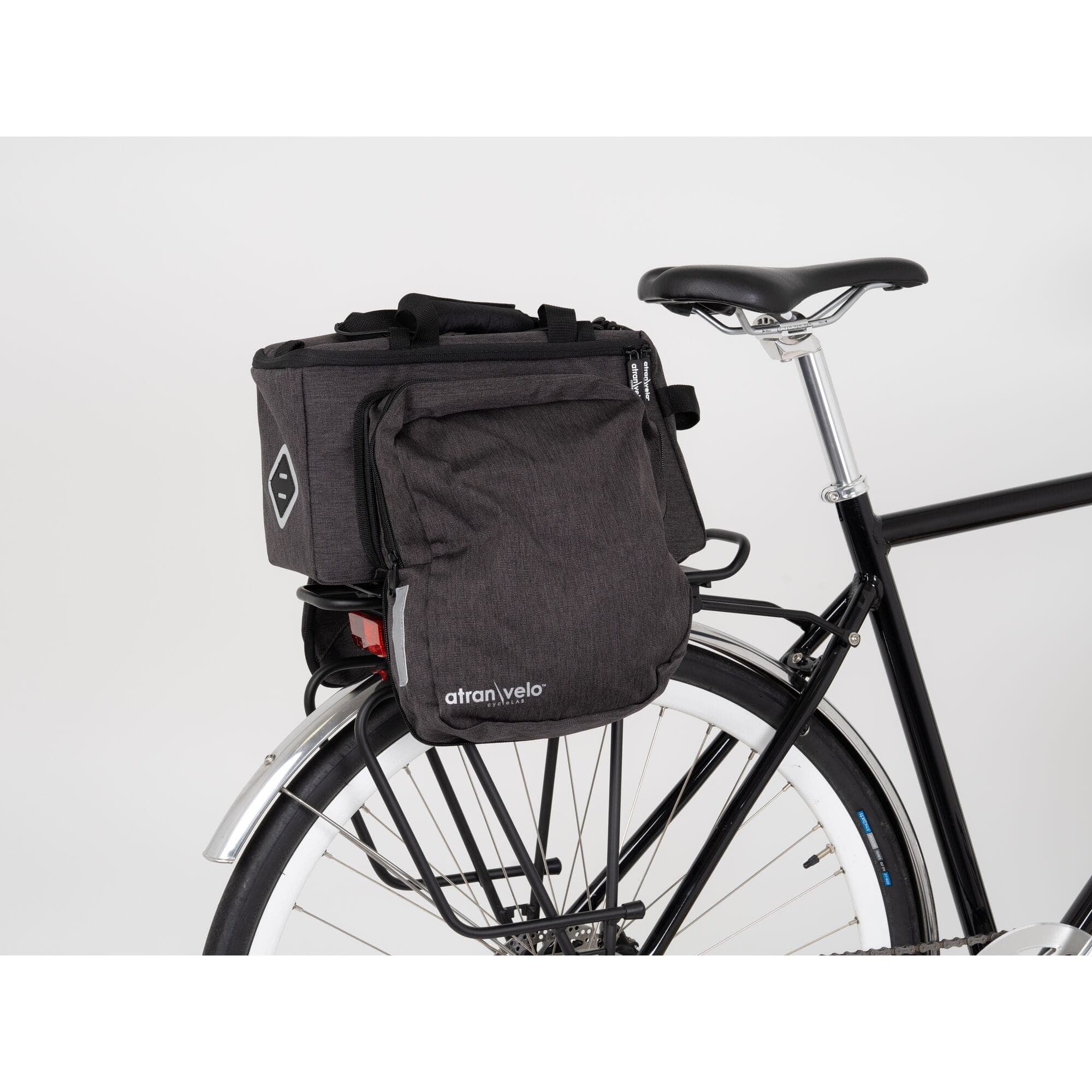 AtranVelo ZAP Top AVS Bag, With Mini-Panniers, 10.5 + 8 Litre