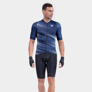 Ale Clothing Green Speed PR-R Short Sleeved Jersey Blue L