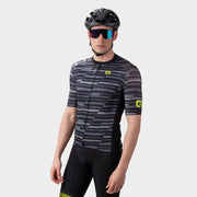 Ale Clothing Step Solid Short Sleeved Jersey Black M