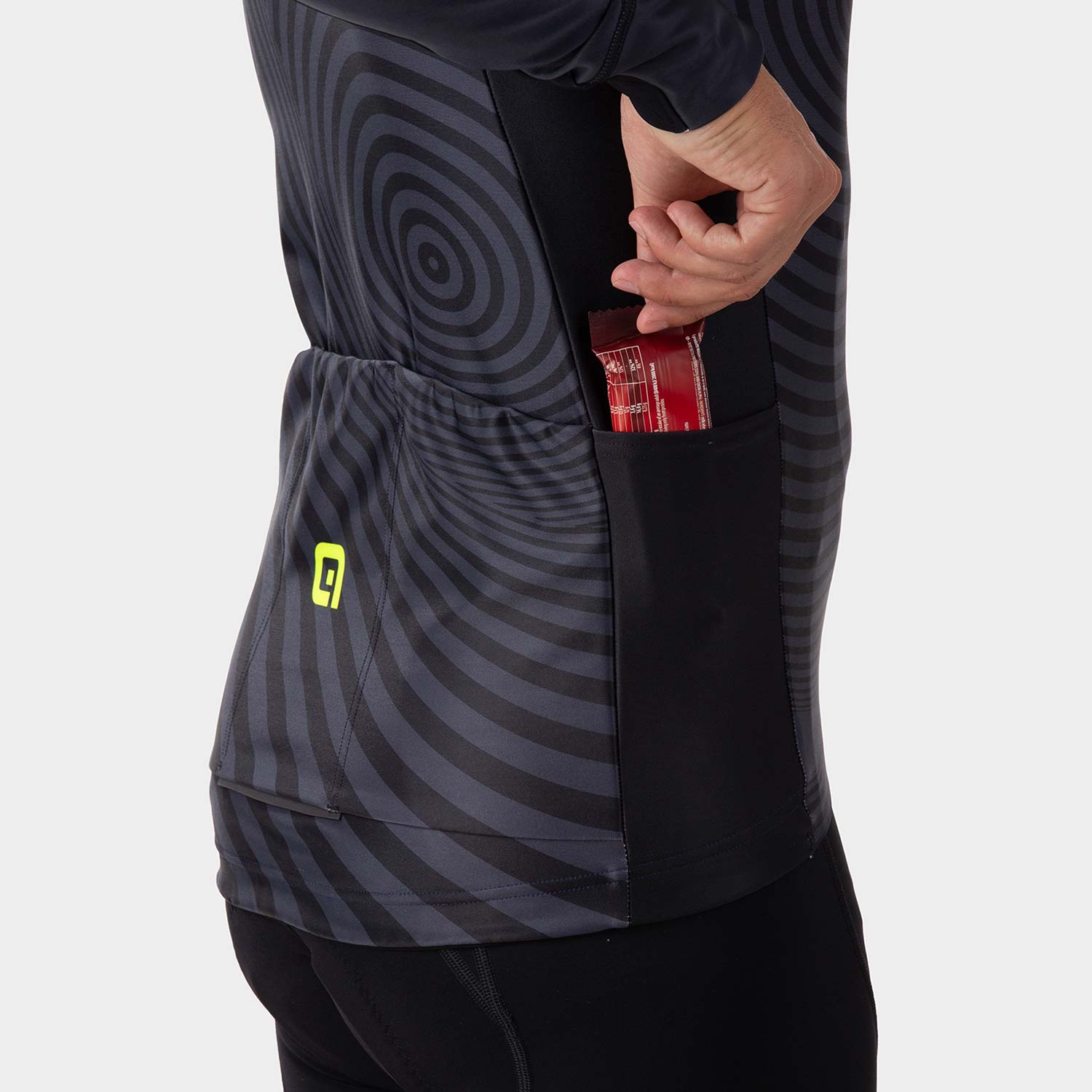 Ale Clothing Green Digital PR-R Long Sleeved Jersey - XXXXL - Black PR-R