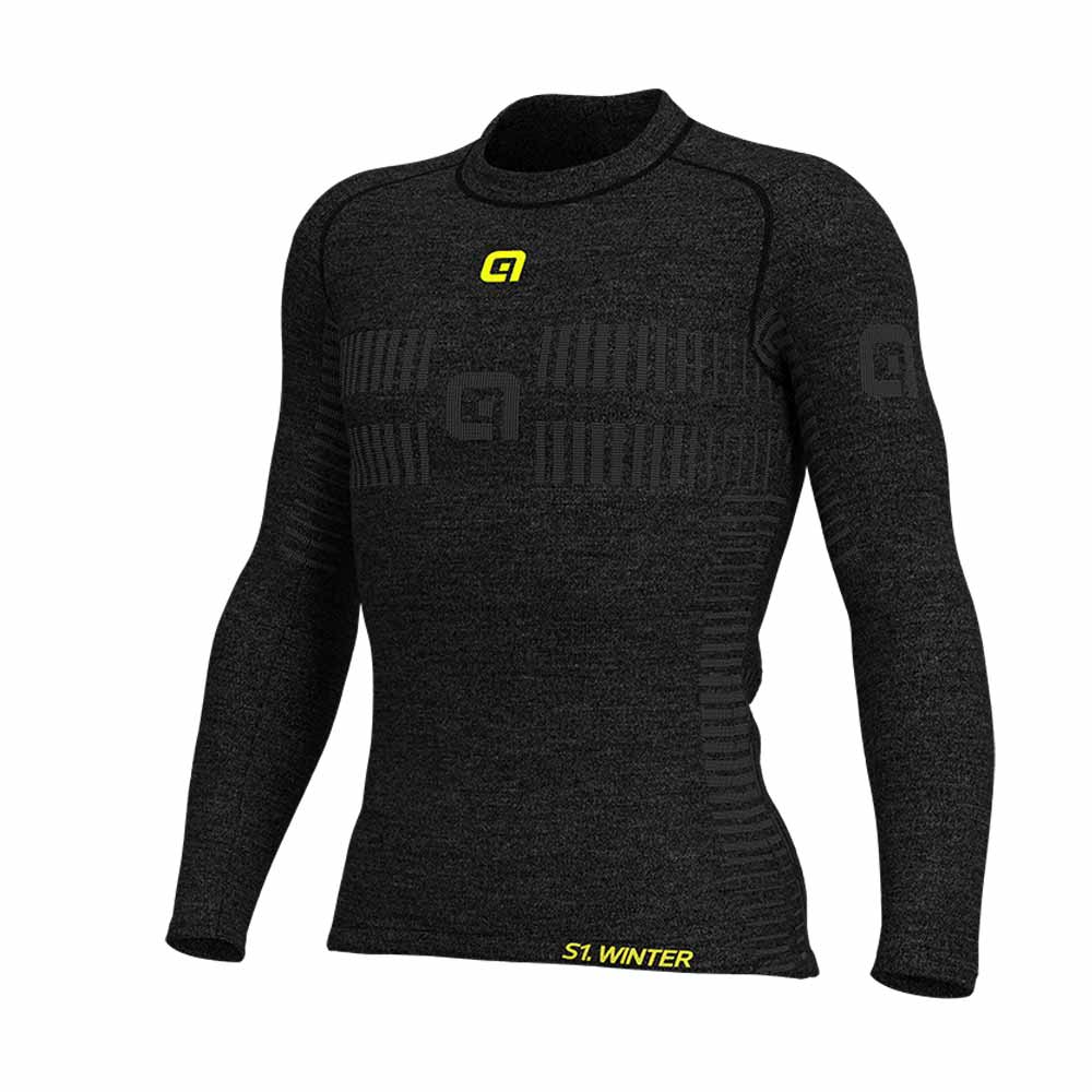 Ale Clothing Seamless Wool Baselayer Black XXS/XS