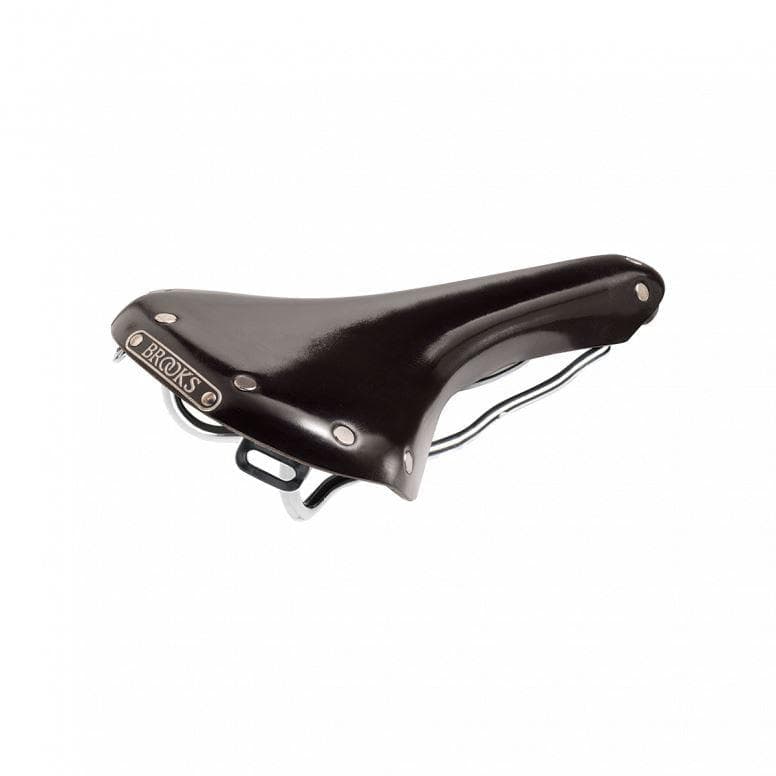 Brooks Swallow Chrome Blk Mens Road Saddle - 153mm
