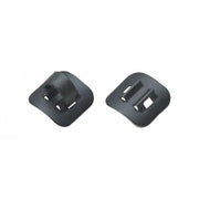 Jagwire Alloy Stick-On Cable Guide - Black - 4 Pack