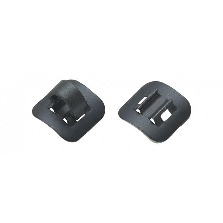 Jagwire Alloy Stick-On Cable Guide - Black - 4 Pack
