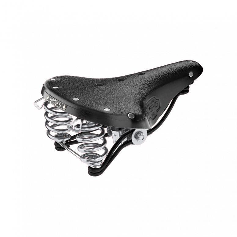 Brooks B66 Std W/Clamp Blk Mens Leisure Saddle