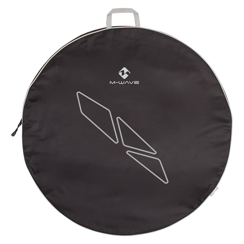 M-Wave Single Wheel Bags Black/Silver 28"