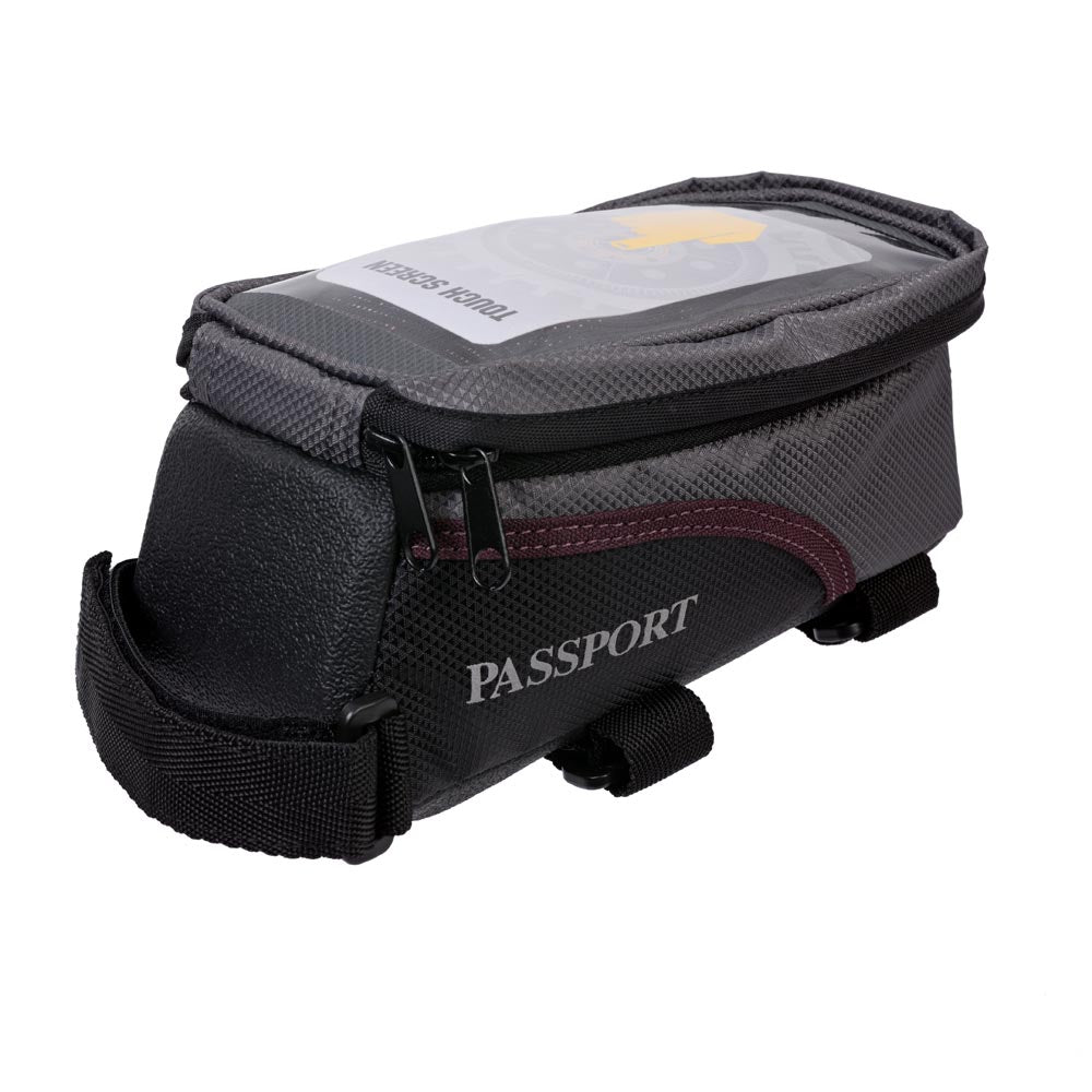 Passport Bikepacking Top Tube Bag Grey Sm