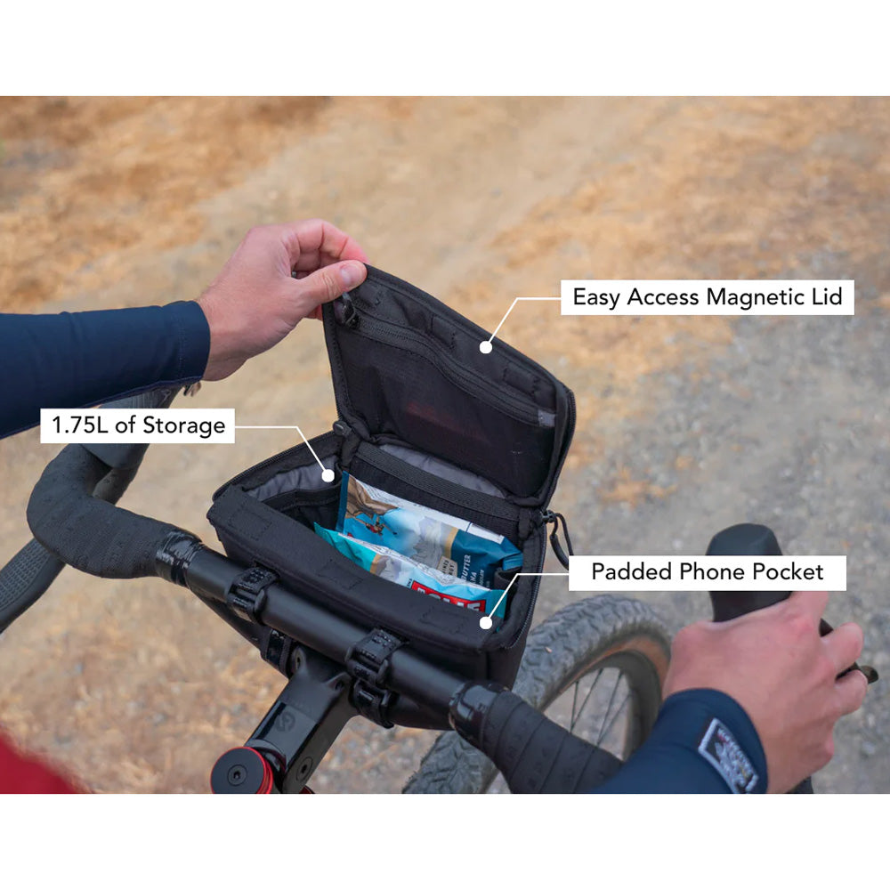 Redshift Sports Top Shelf Handlebar Bag Black