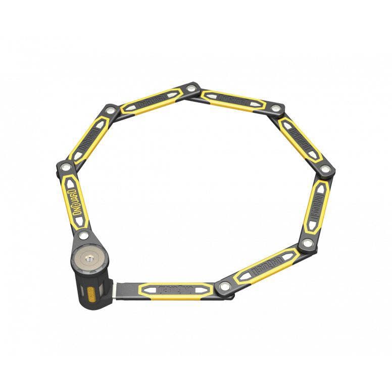 OnGuard Heavy Duty Link Plate Lock K9 - Black/Yellow