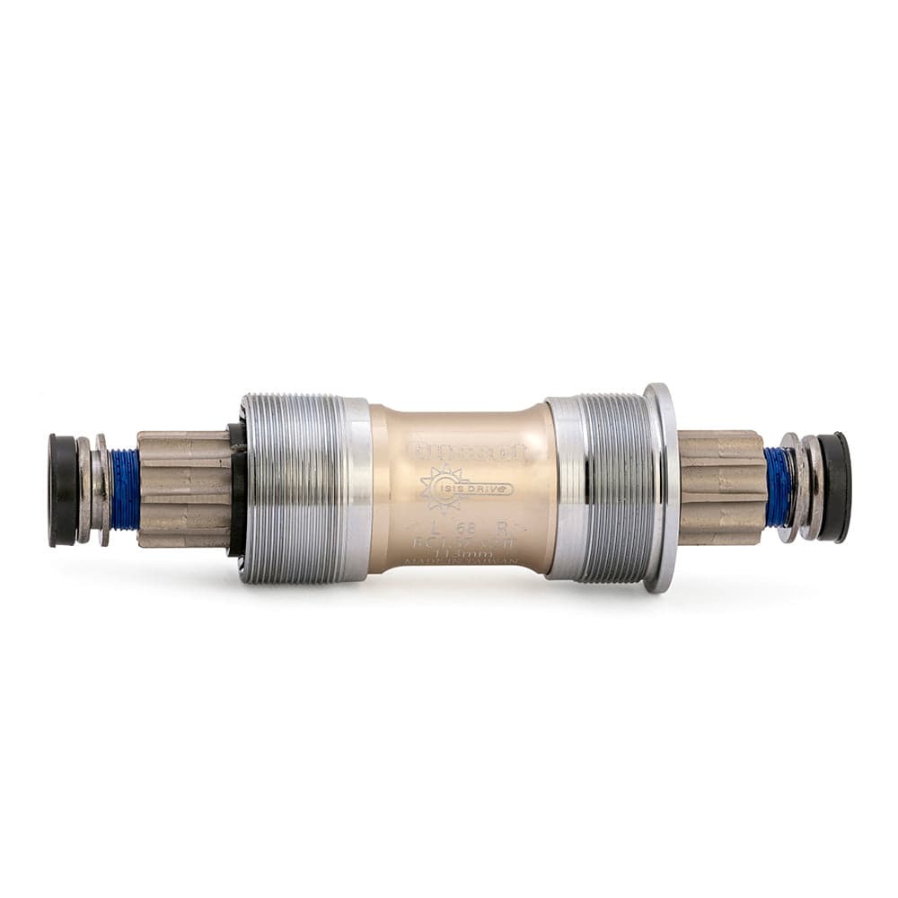 Gusset Components Trident ISIS Bottom Bracket Silver 68x113