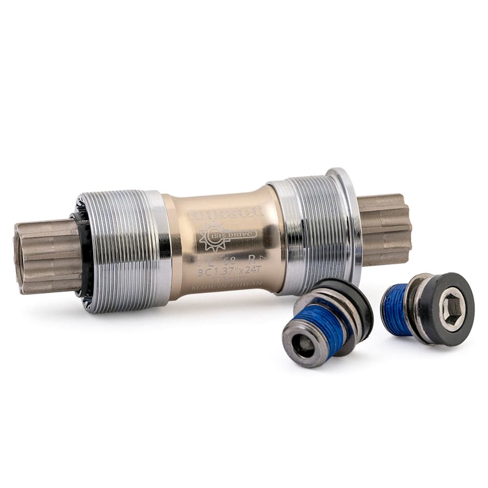 Gusset Components Trident ISIS Bottom Bracket Silver 68x113