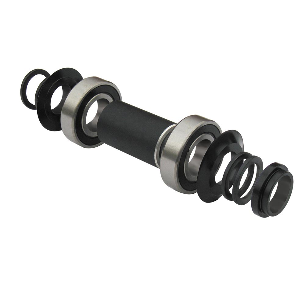 Gusset Components MID BMX BB Set Black Mid 22mm