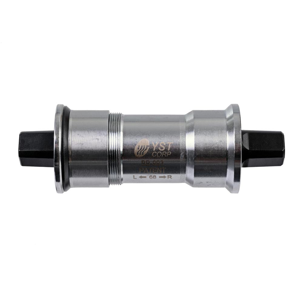 YST Threadless Cartridge BB Chrome 68x113 – BikeParts.co.uk