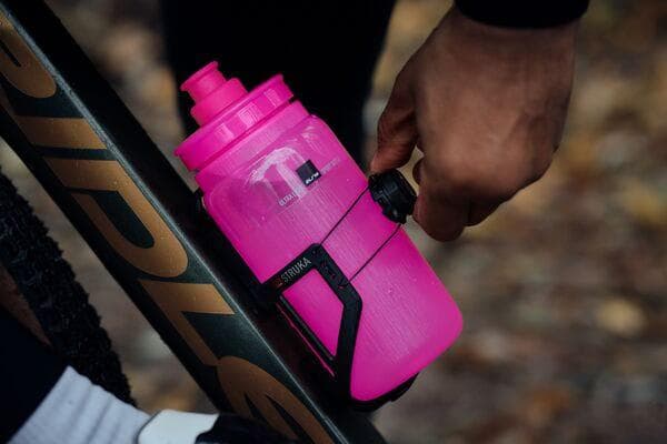 Elite Struka Microadjust Bottle Cage - Black