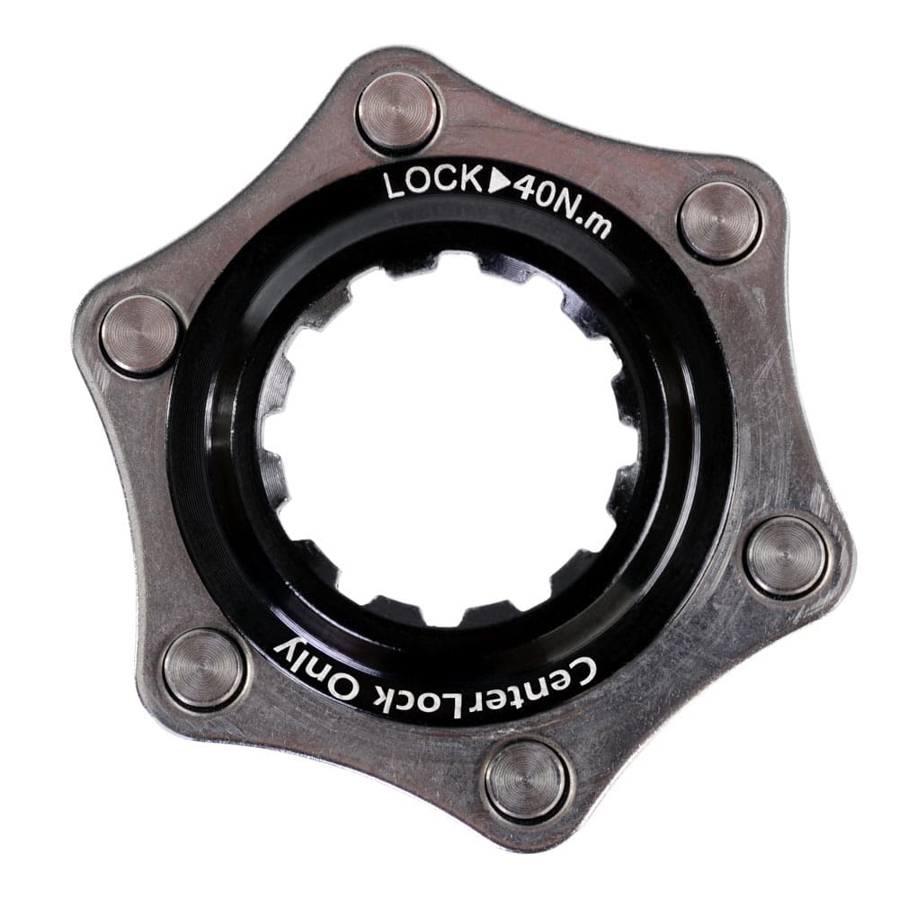Halo Centerlock Adaptor Black CL to IS