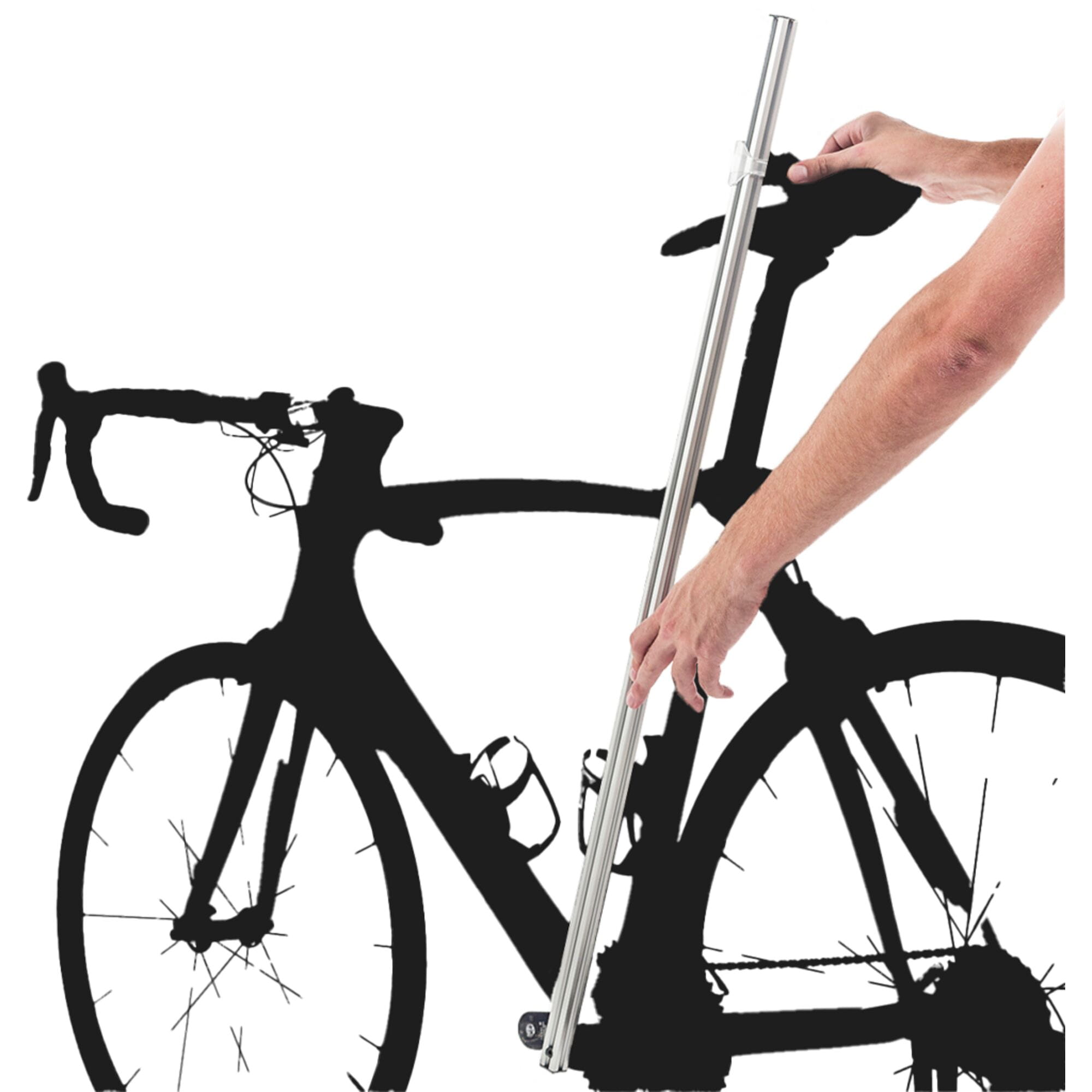 Bikefitting Saddle Height Measurement Tool