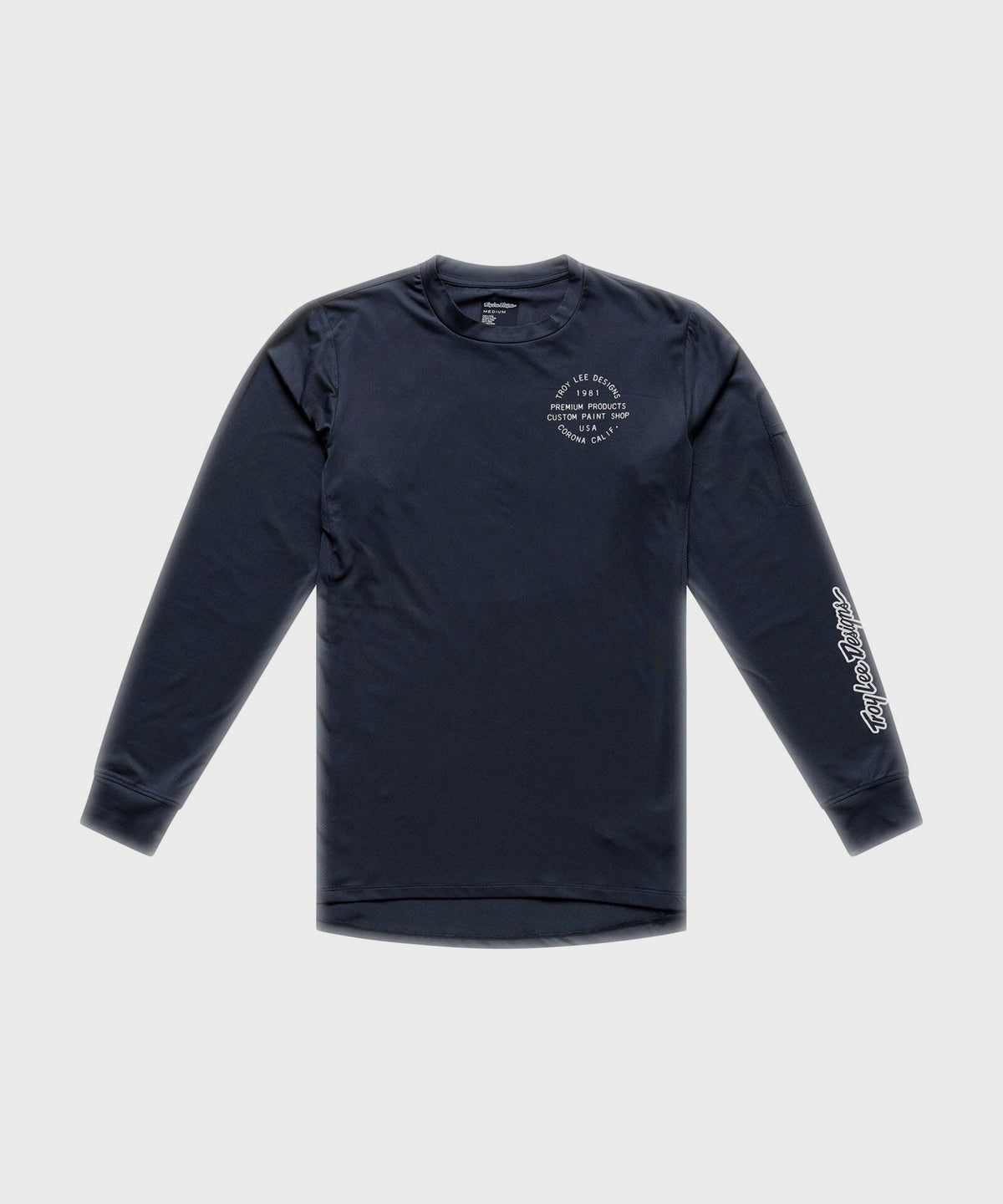 Troy Lee Designs Ruckus Ride Long Sleeve Tee - Pressed Carbon - XL