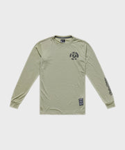 Troy Lee Designs Skyline Ride Long Sleeve Tee - Stamps Sage - 2XL