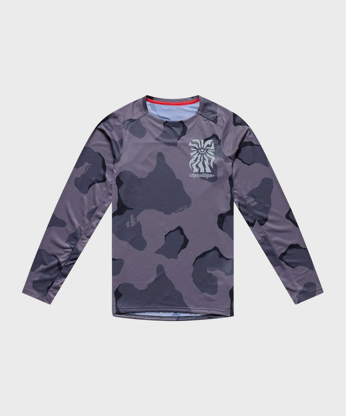 Troy Lee Designs Skyline Pro Long Sleeve Jersey - Flow Camo Carbon - L