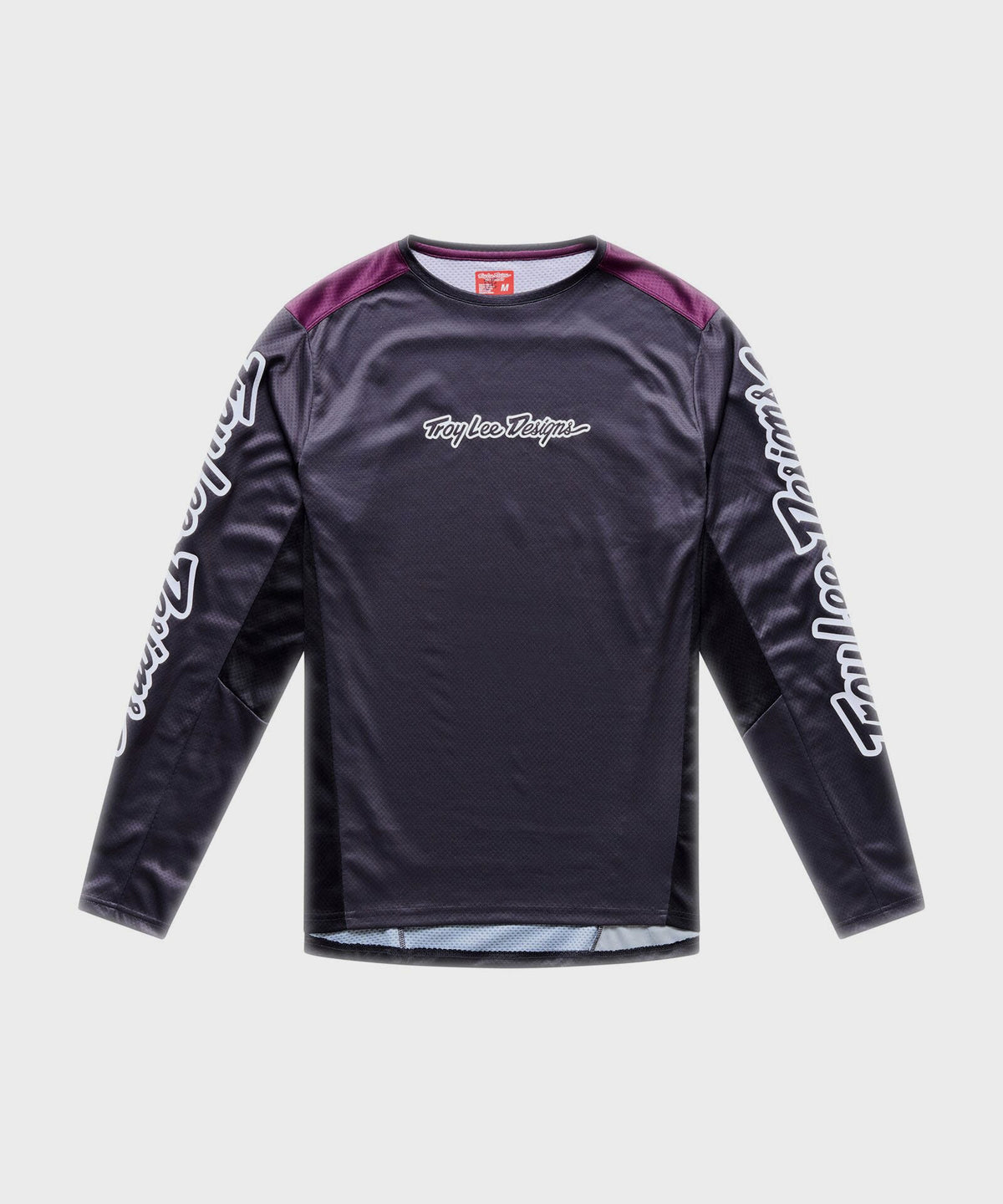 Troy Lee Designs Stage Signature Long Sleeve Jersey - Carbon - XL