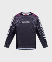 Troy Lee Designs Stage Signature Long Sleeve Jersey - Carbon - XL
