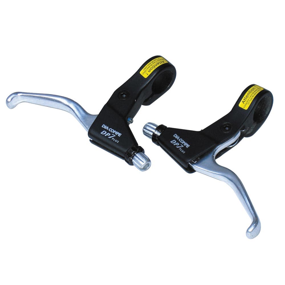Dia-Compe DP-7 MTB Brake Levers Black/Silver 22.2mm
