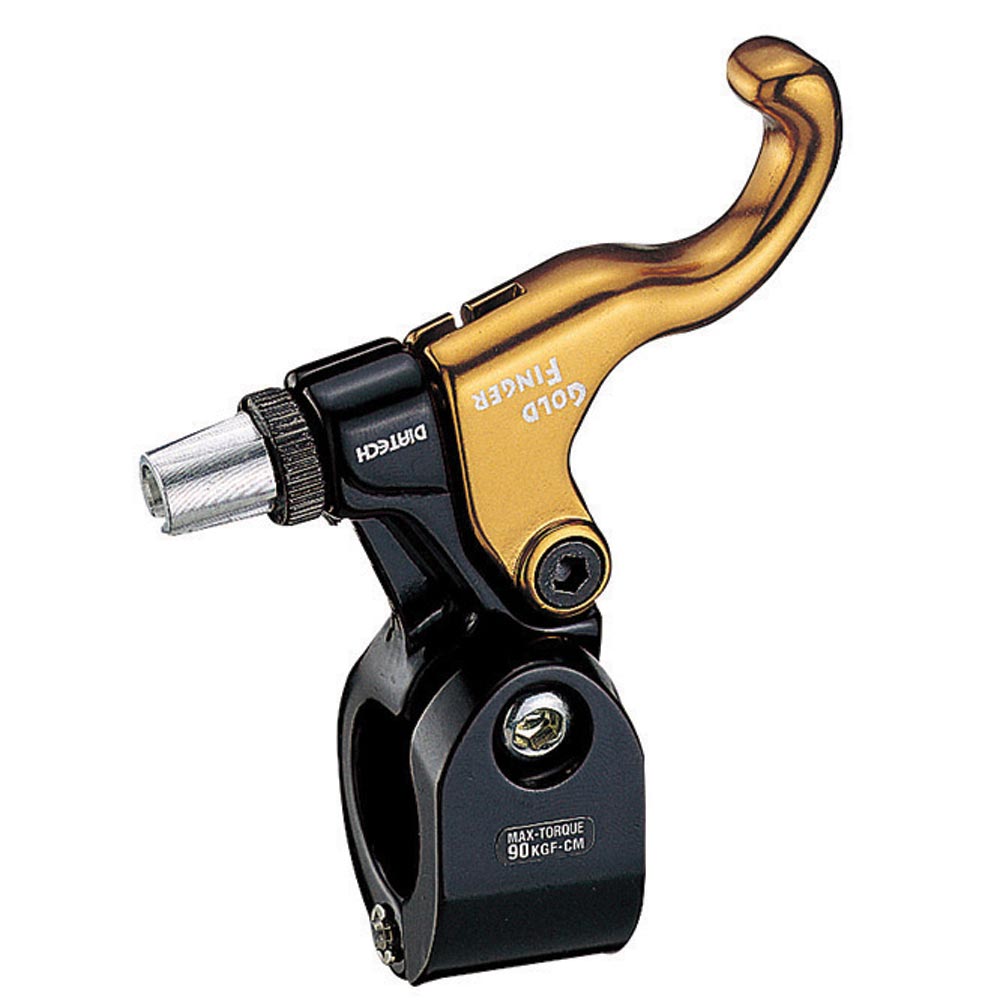 Dia-Compe Gold Finger Lever Black/Gold 22.2/25.4mm