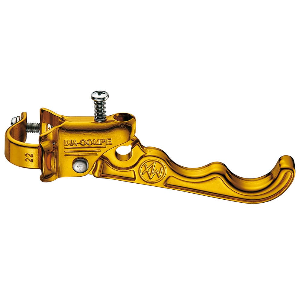 Dia-Compe Tech2 (MX120) 2 finger BMX Lever Gold 22.2mm