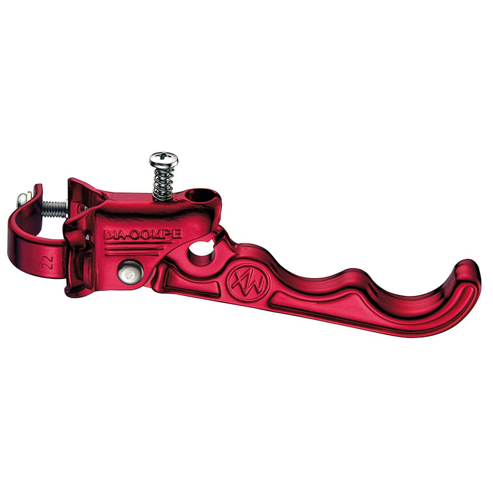 Dia-Compe Tech2 (MX120) 2 finger BMX Lever Red 22.2mm