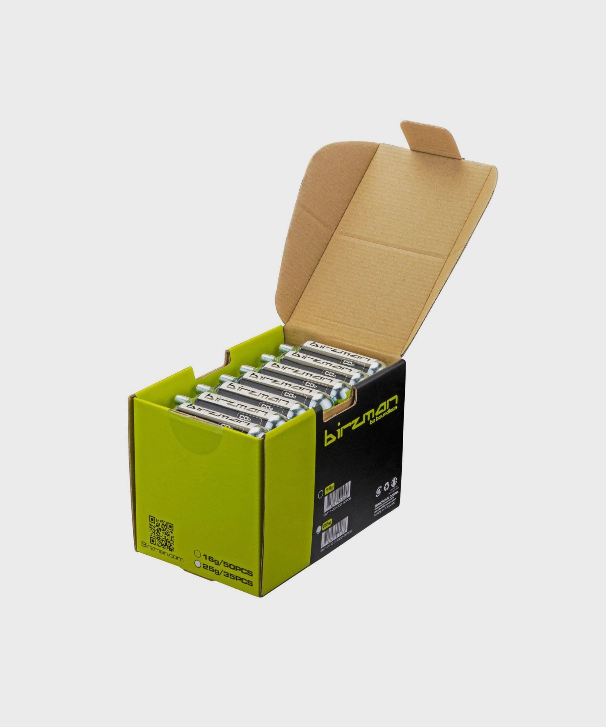 Birzman CO₂ Cartridge Set (Threaded) 35 x 25g