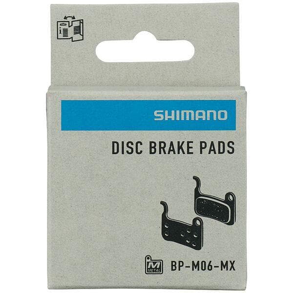 Shimano Spares M06 disc pads and spring; steel back; metal sintered