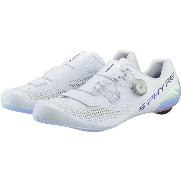 Shimano Clothing S-PHYRE RC9 PWR (RC903P) Shoes, White, Size 41