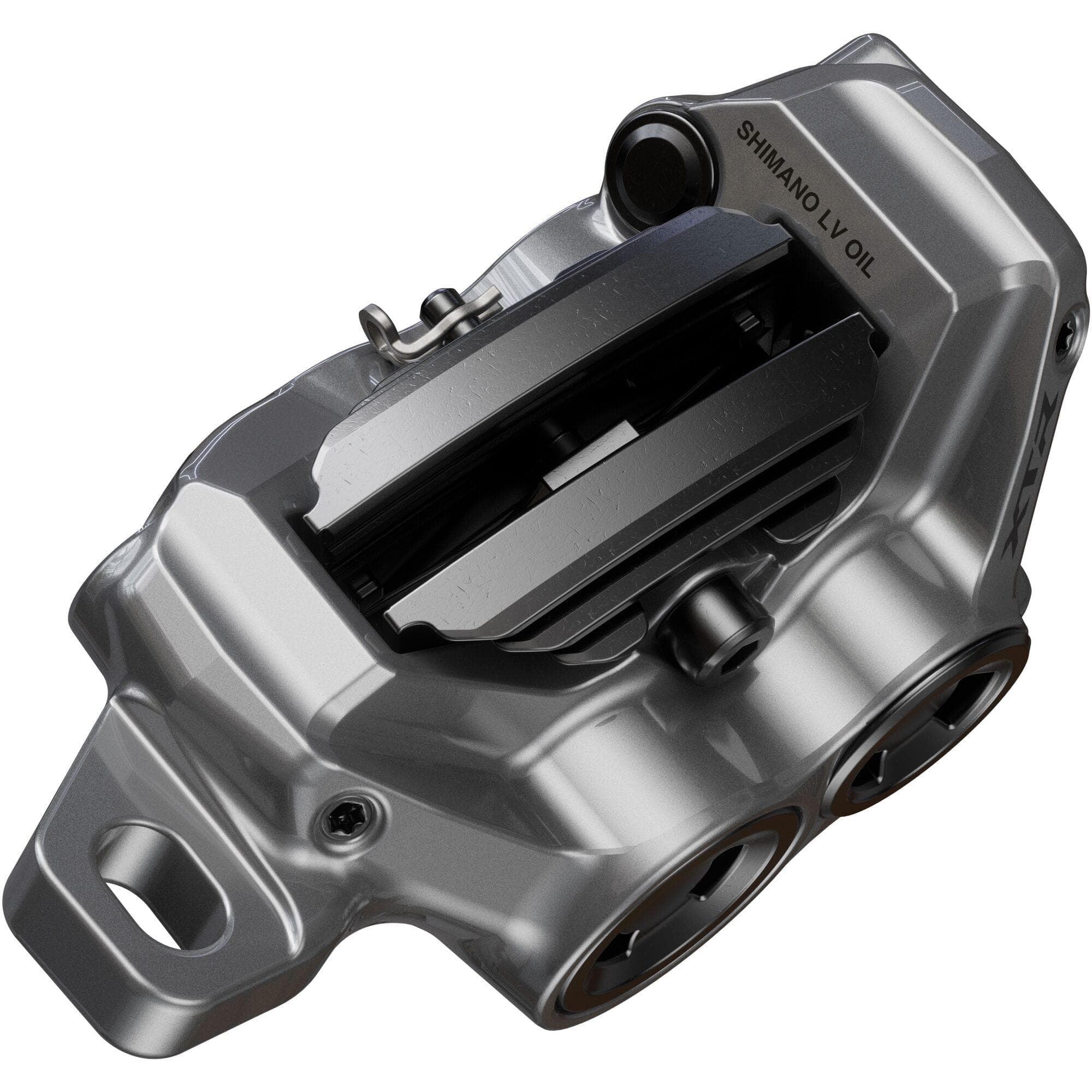 Shimano XTR BR-M9220 XTR 4 pot disc brake calliper, post mount, front or rear
